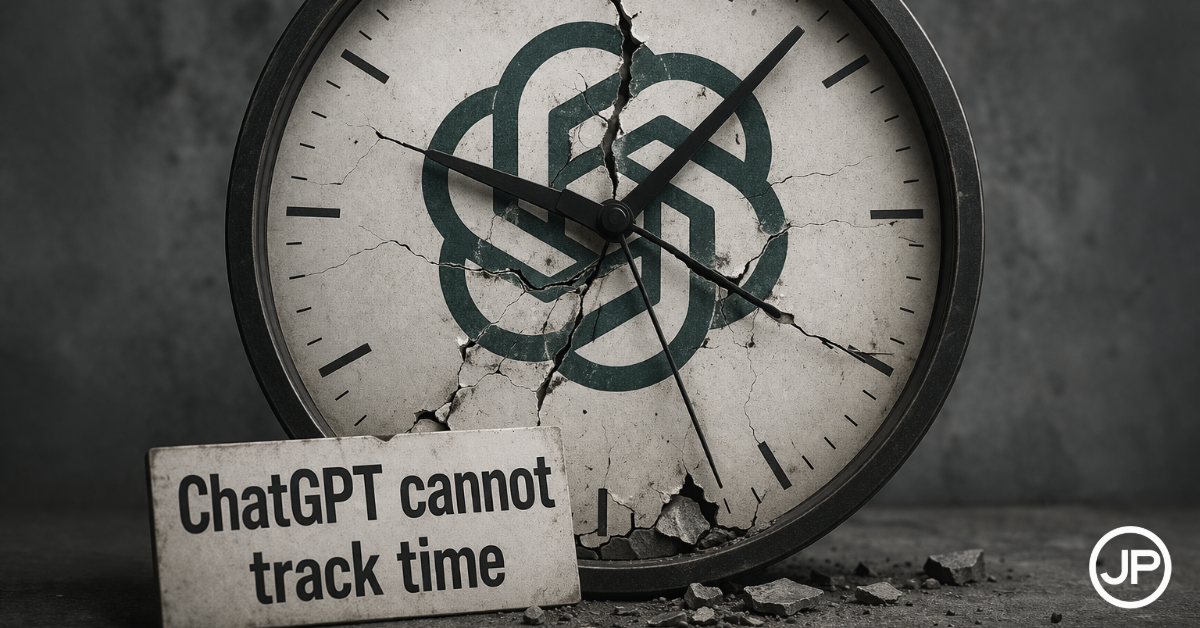 ChatGPT cannot track time.